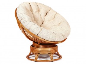 Кресло-качалка Papasan w 23/01 B с подушкой Cognac, ткань Старт в Краснокамске - krasnokamsk.магазин96.com | фото