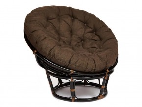 Кресло Papasan 23/01 W с подушкой Antique brown, ткань Коричневый в Краснокамске - krasnokamsk.магазин96.com | фото