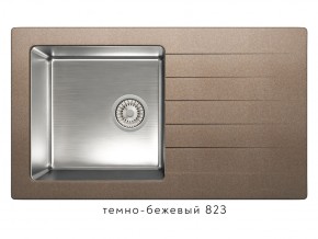 Мойка комбинированная Tolero twist TTS-860 Темно-бежевый 82 в Краснокамске - krasnokamsk.магазин96.com | фото