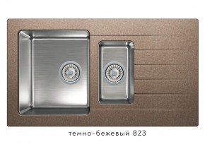 Мойка комбинированная Tolero twist TTS-890 Темно-бежевый 823 в Краснокамске - krasnokamsk.магазин96.com | фото