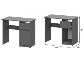 Стол письменный 900 Денвер Графит серый в Краснокамске - krasnokamsk.магазин96.com | фото